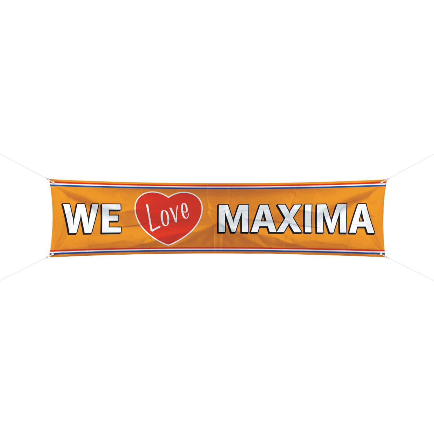 Koninginnendag banner Maxima