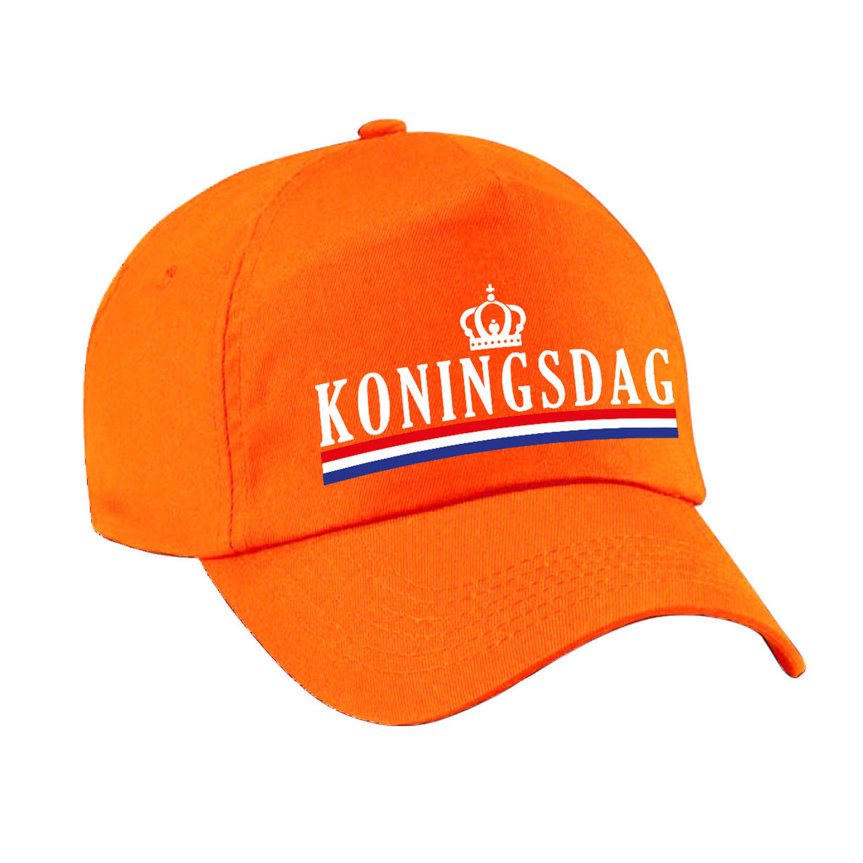 Koningsdag pet-cap oranje voor dames en heren
