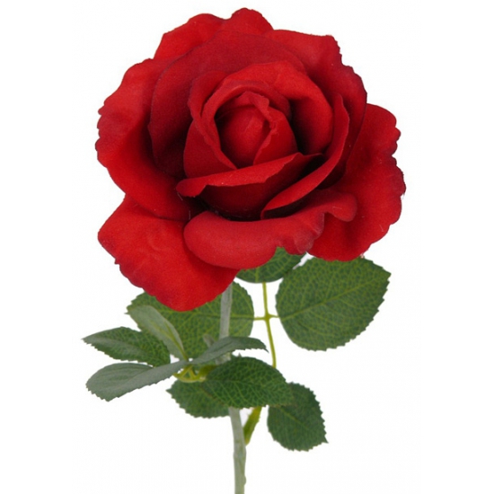 Kunst rozen rood 37 cm