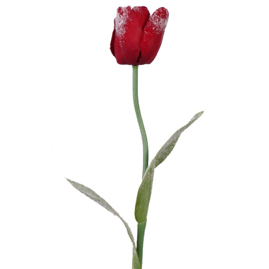 Kunst tulpen rood 65 cm