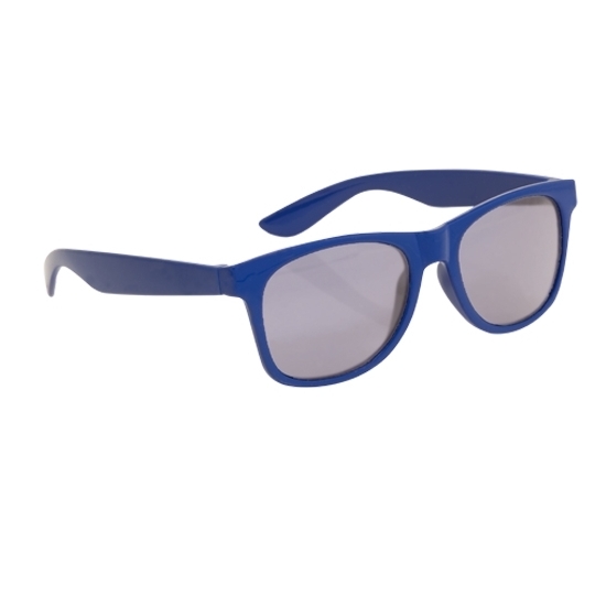 Kunststof zonnebril blauw voor kinderen