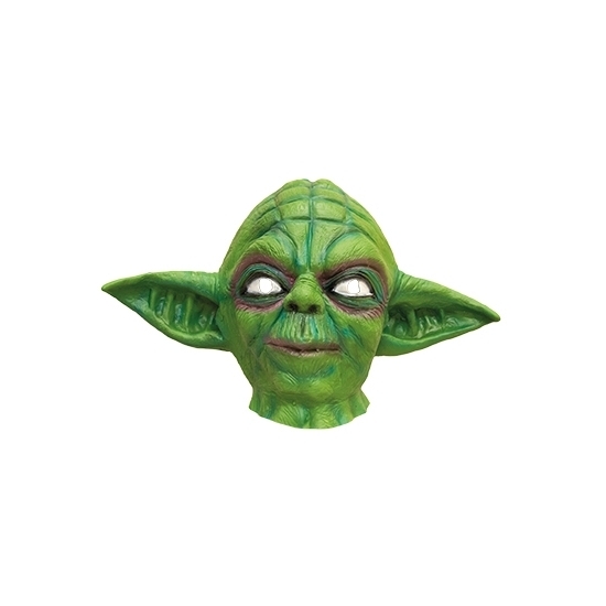 Latex masker van Yoda