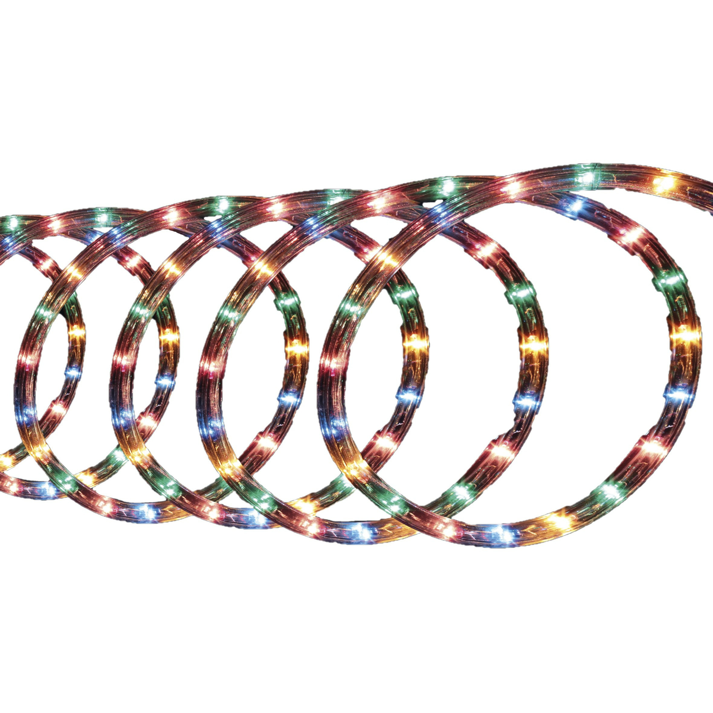 Lichtslang-slangverlichting 6 meter met 108 lampjes gekleurd