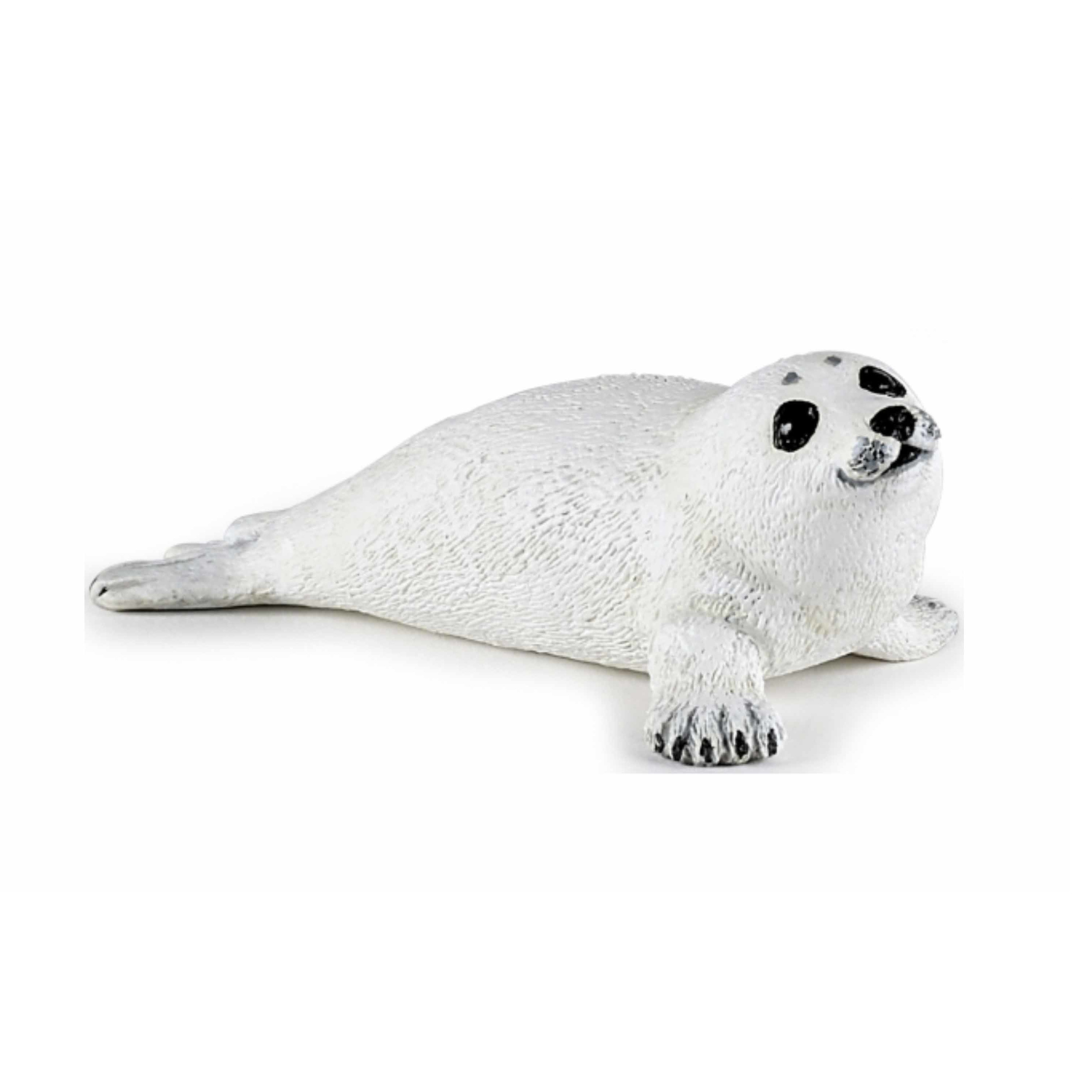 Liggende zeehond baby plastic 8 cm