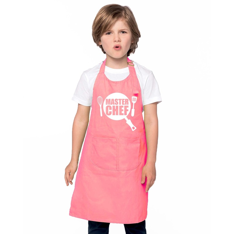 Master chef kookschort kinderen roze