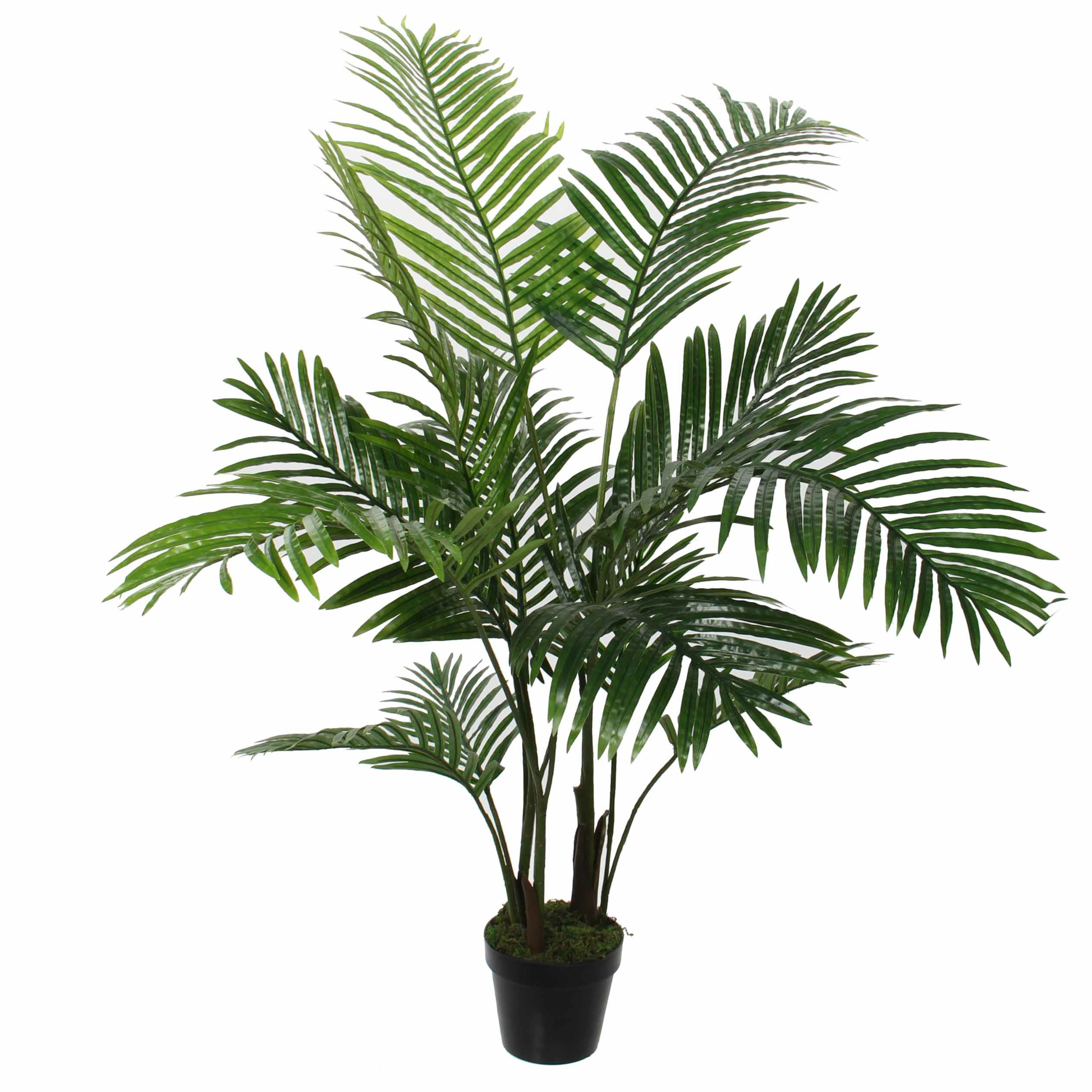 Mica Decorations Palm kunstplant groen H110 x D90 cm