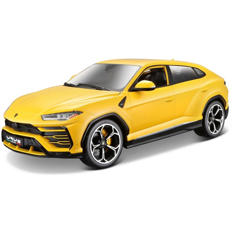 Model auto Lamborghini Urus geel 1:18