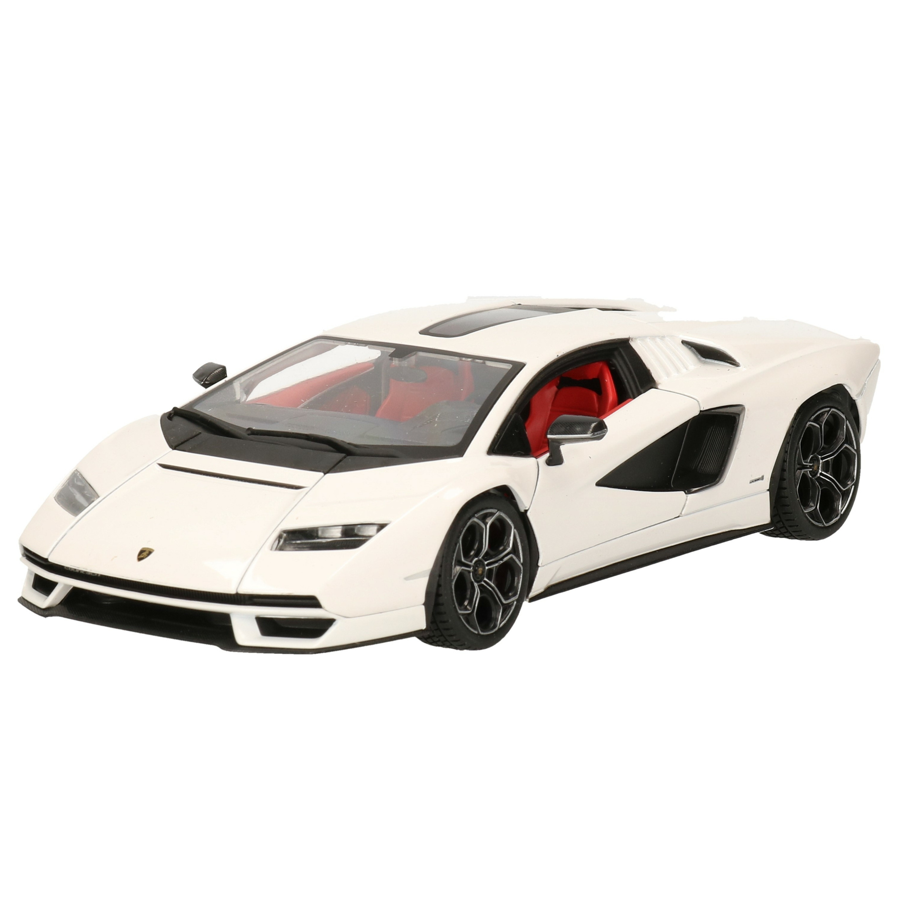 Modelauto-speelgoedauto Lamborghini Countach schaal 1:24-20 x 8 x 5 cm