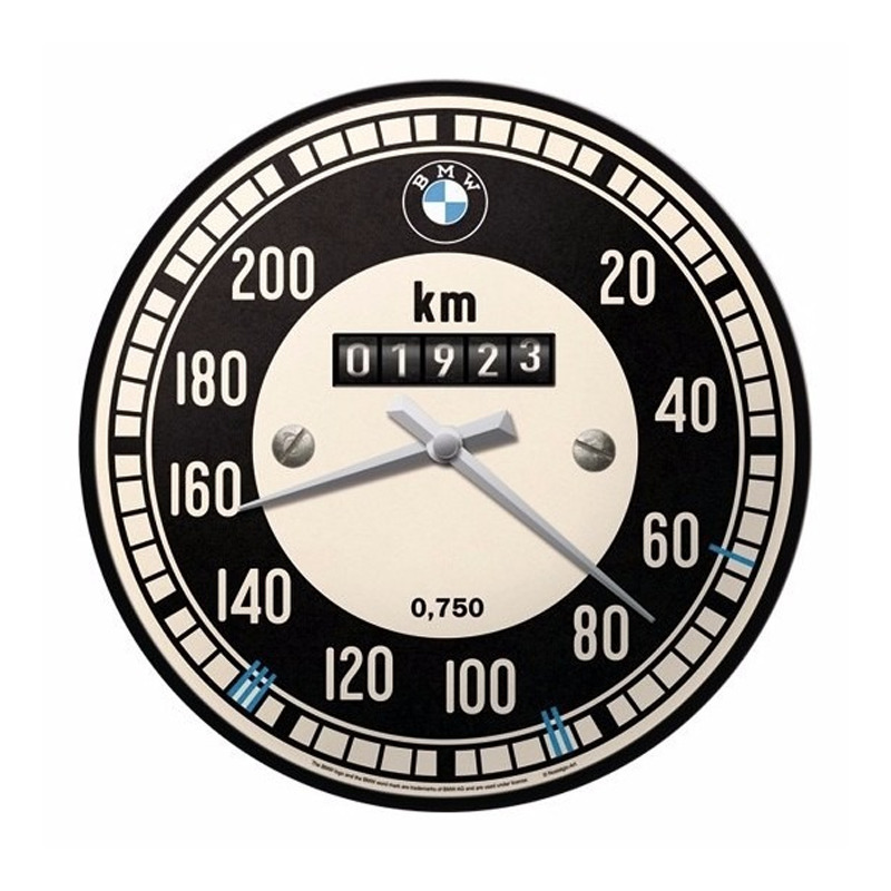 Muurklok tachymeter BMW 31 cm