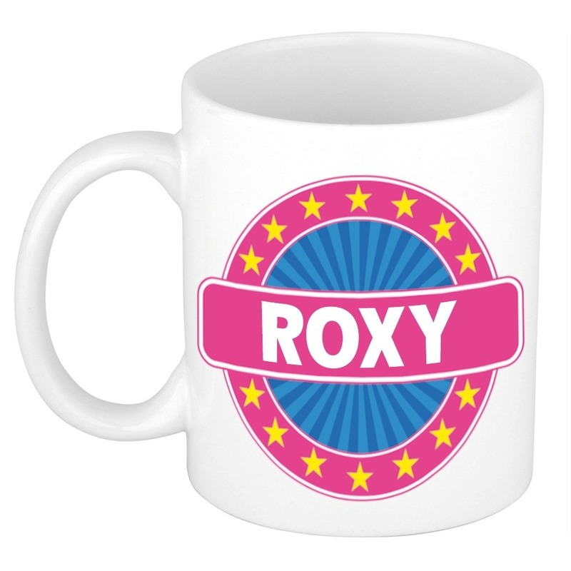Naamartikelen Roxy mok-beker keramiek 300 ml