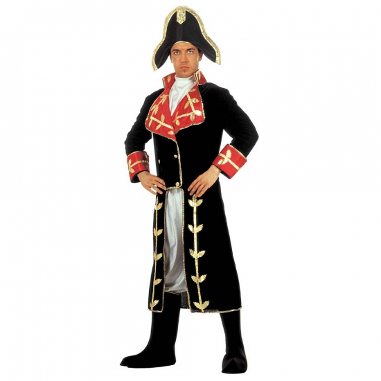 Napoleon verkleed kleding fluweel