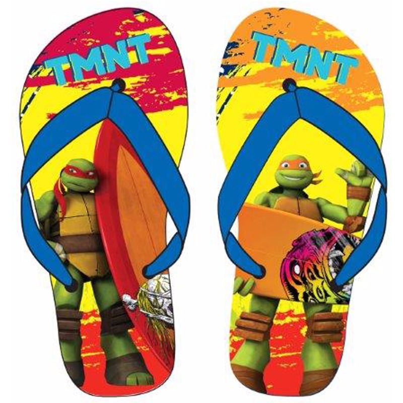 Ninja Turtles kinder slippers Raphael en Michaelangelo