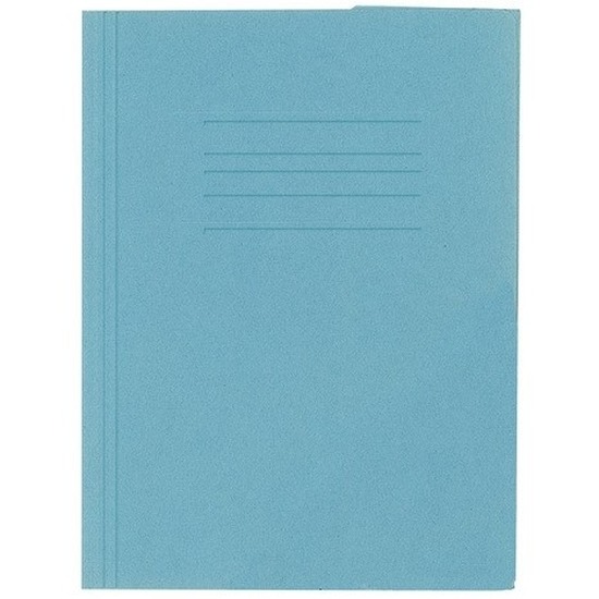 Opbergmappen folio formaat blauw