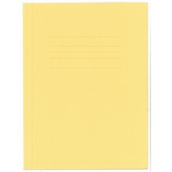 Opbergmappen folio formaat geel
