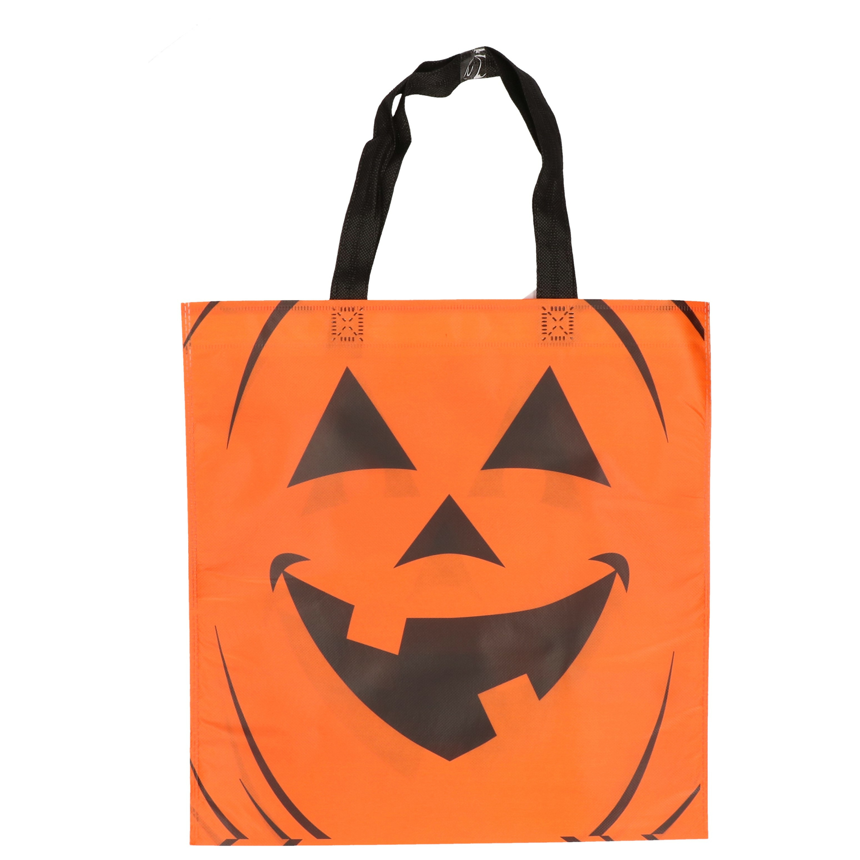 Oranje halloween tas voor kinderen