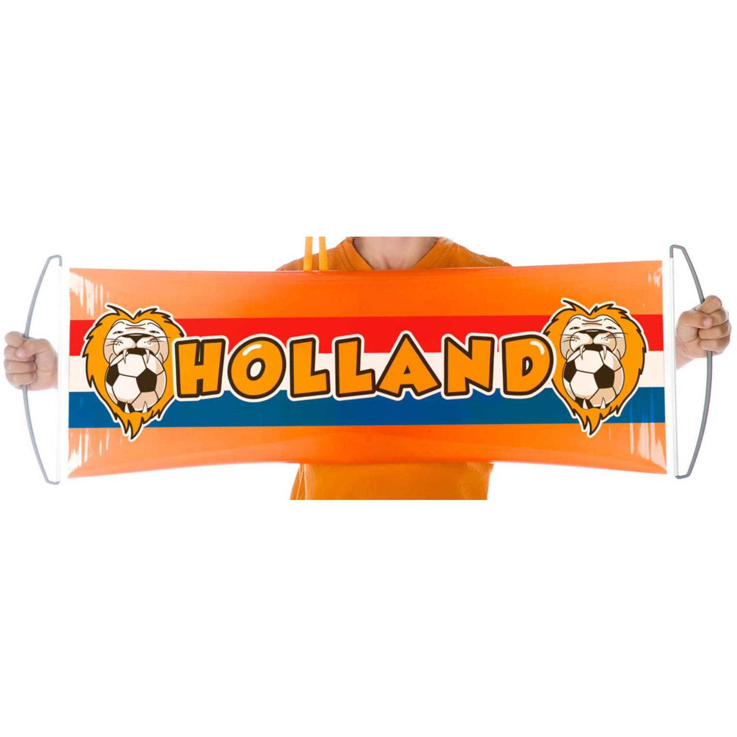 Oranje Holland banner 80 cm