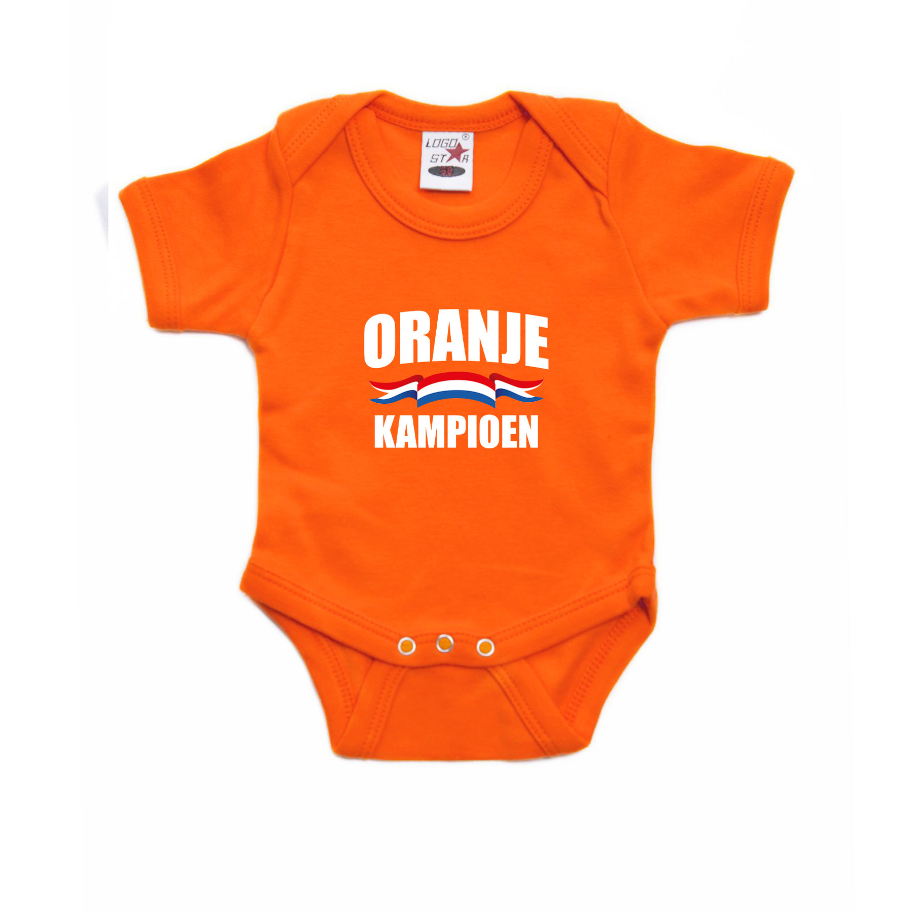 Oranje kampioen romper voor babys Holland-Nederland supporter
