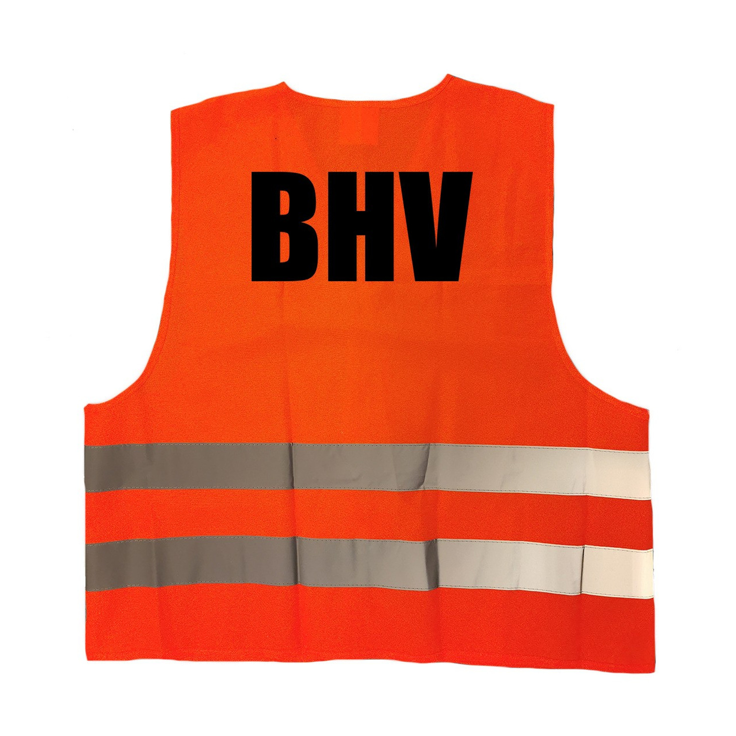 Oranje veiligheidshesje BHV bedrijfshulpverlening voor volwassenen