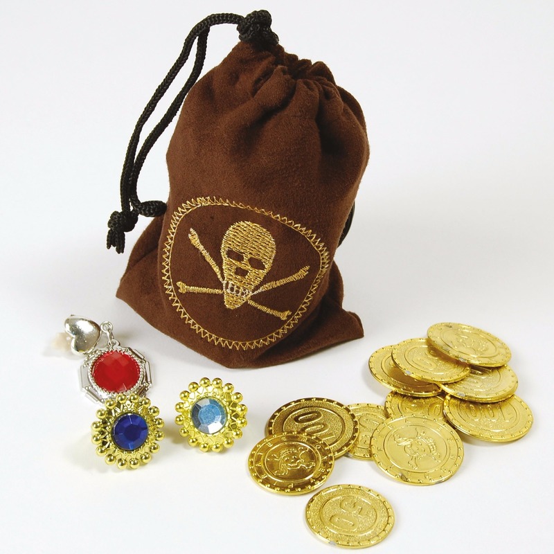 Piraat accessoire goudstukken