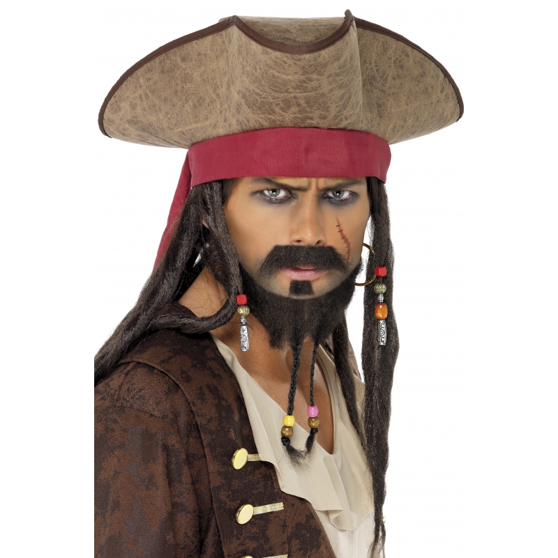 Piraten hoeden Jack Sparrow