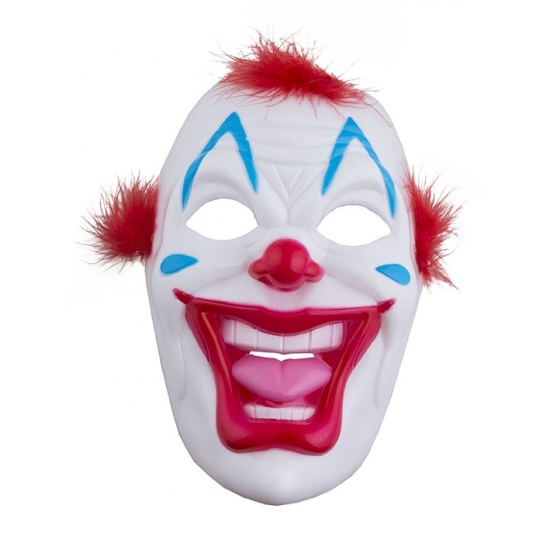 Plastic clown maskers