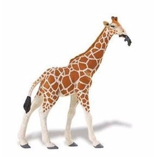 Plastic dieren girafjes 14 cm