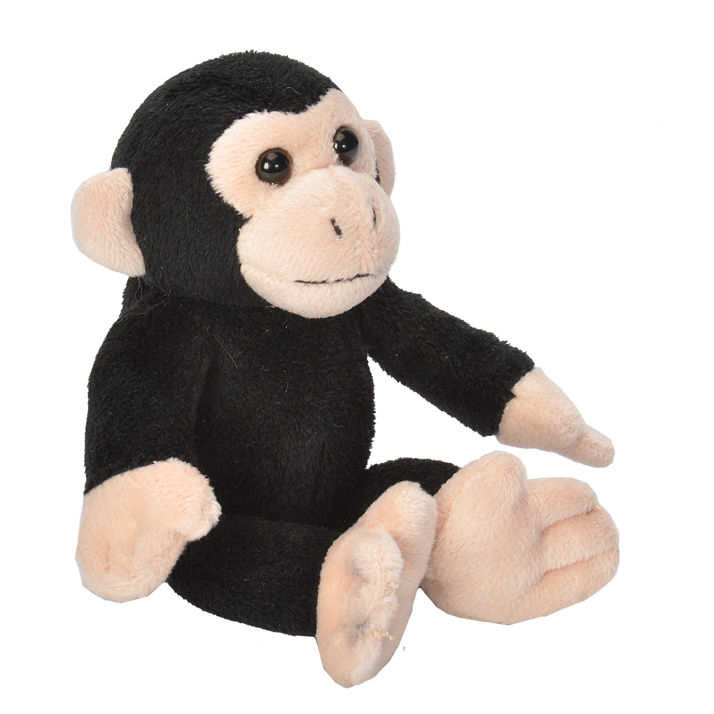 Pluche knuffel Chimpansee aap van 13 cm