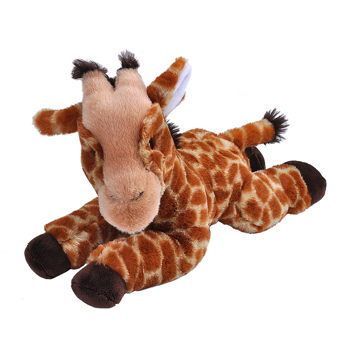 Pluche knuffel dieren Eco-kins giraffe van 30 cm