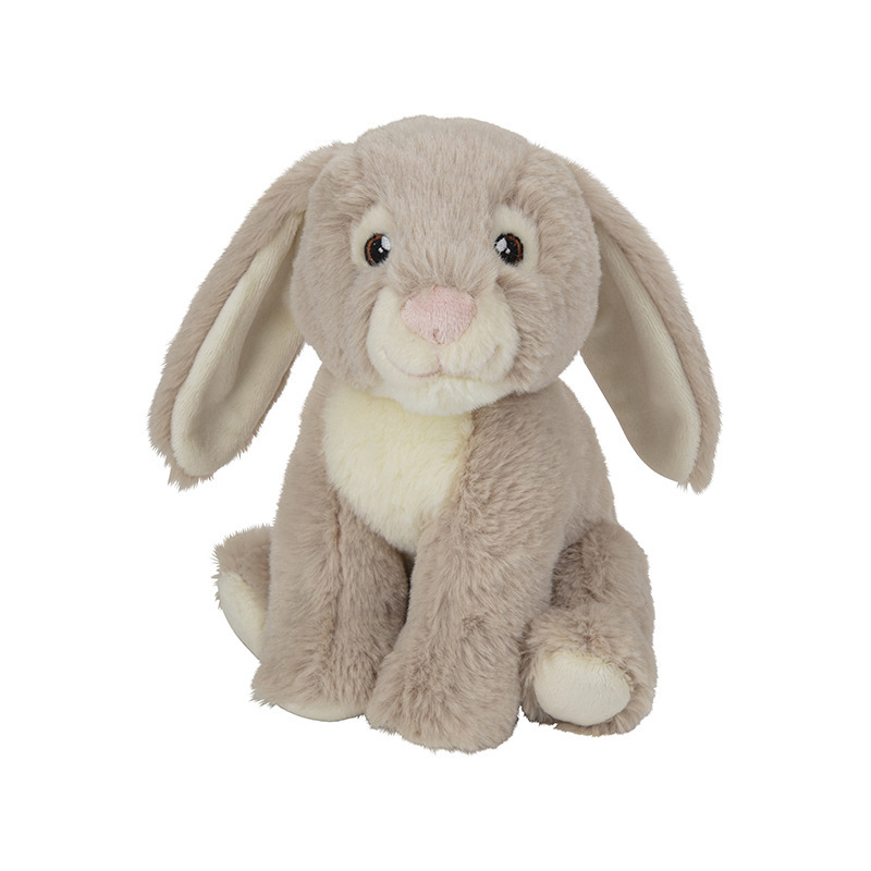 Pluche knuffel konijn van 19 cm