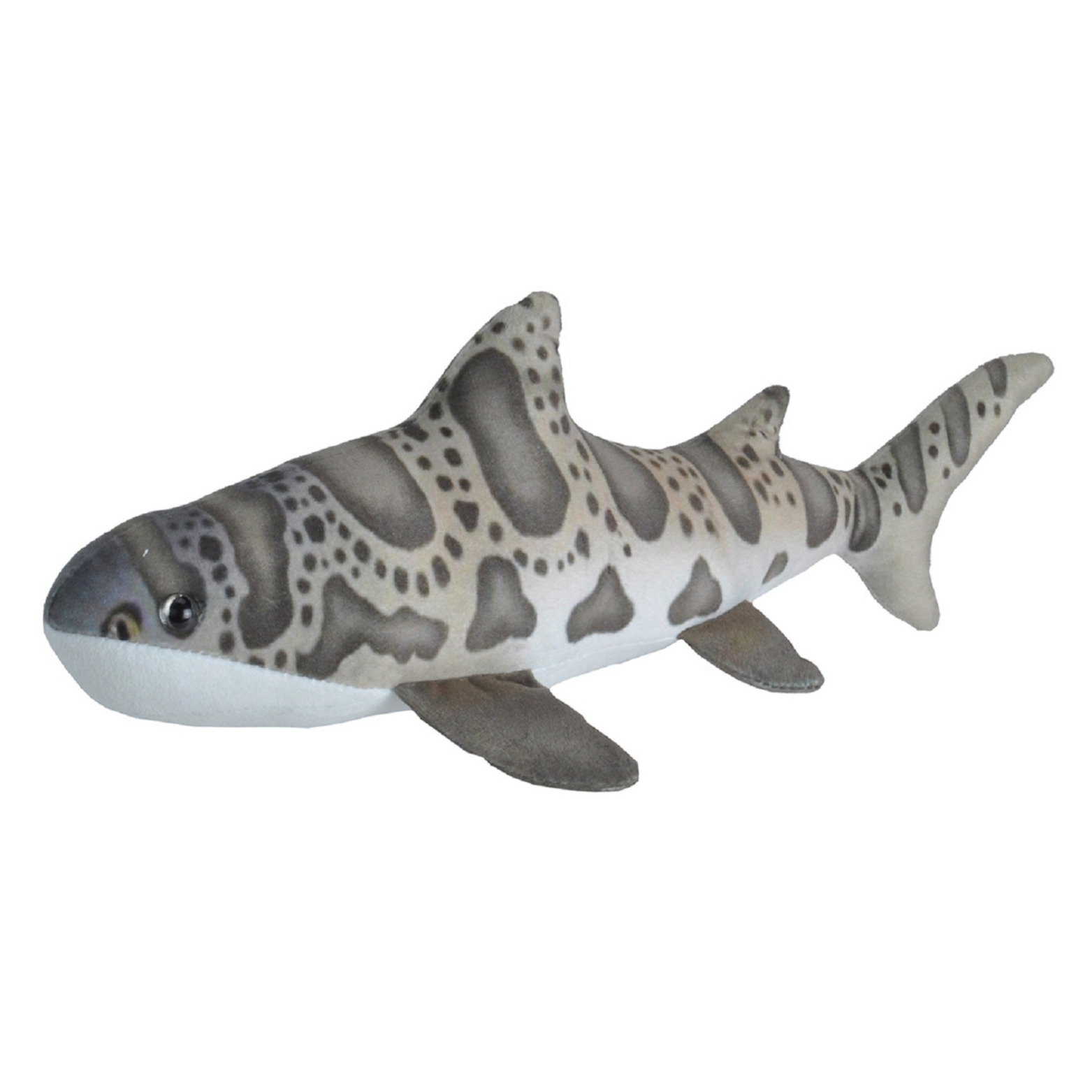 Pluche knuffel luipaard haai van 35 cm