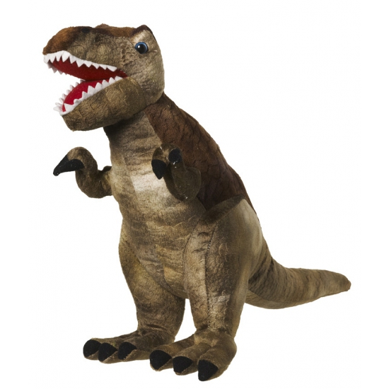 Pluche knuffel T-Rex dinosaurus 48 cm