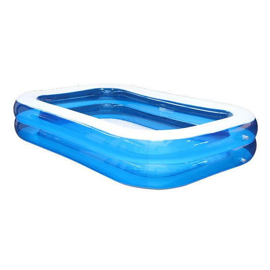 Rechthoekig zwembad blauw 262 x 175 x 51 cm