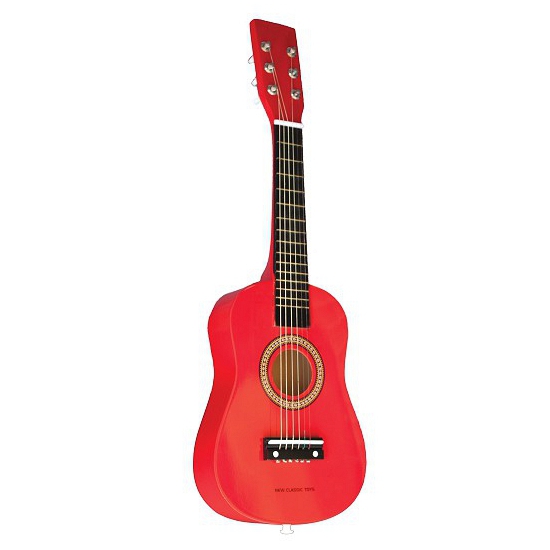 Rode gitaren voor kinderen