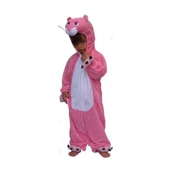 Roze panter dierenpak kostuum kinderen