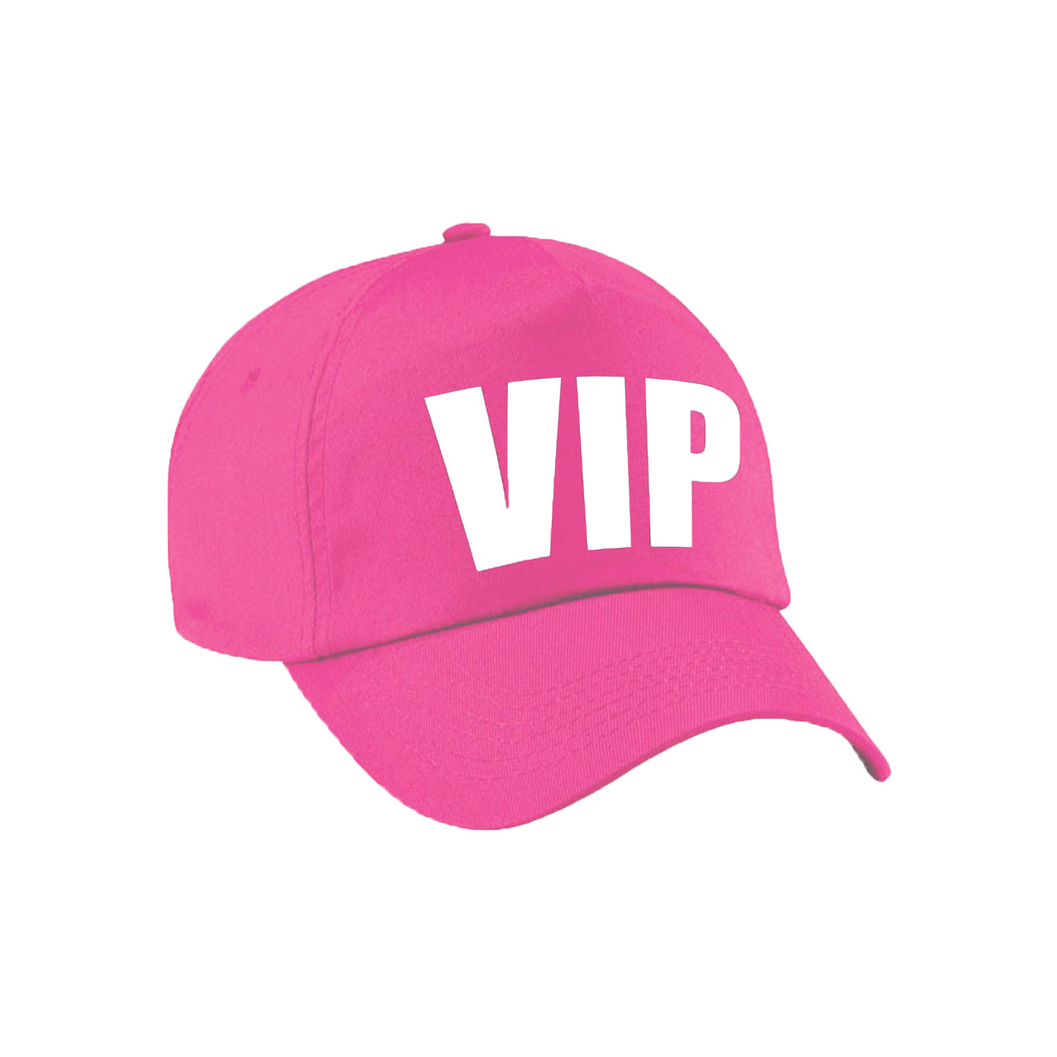 Roze VIP verkleed pet-cap voor volwassenen