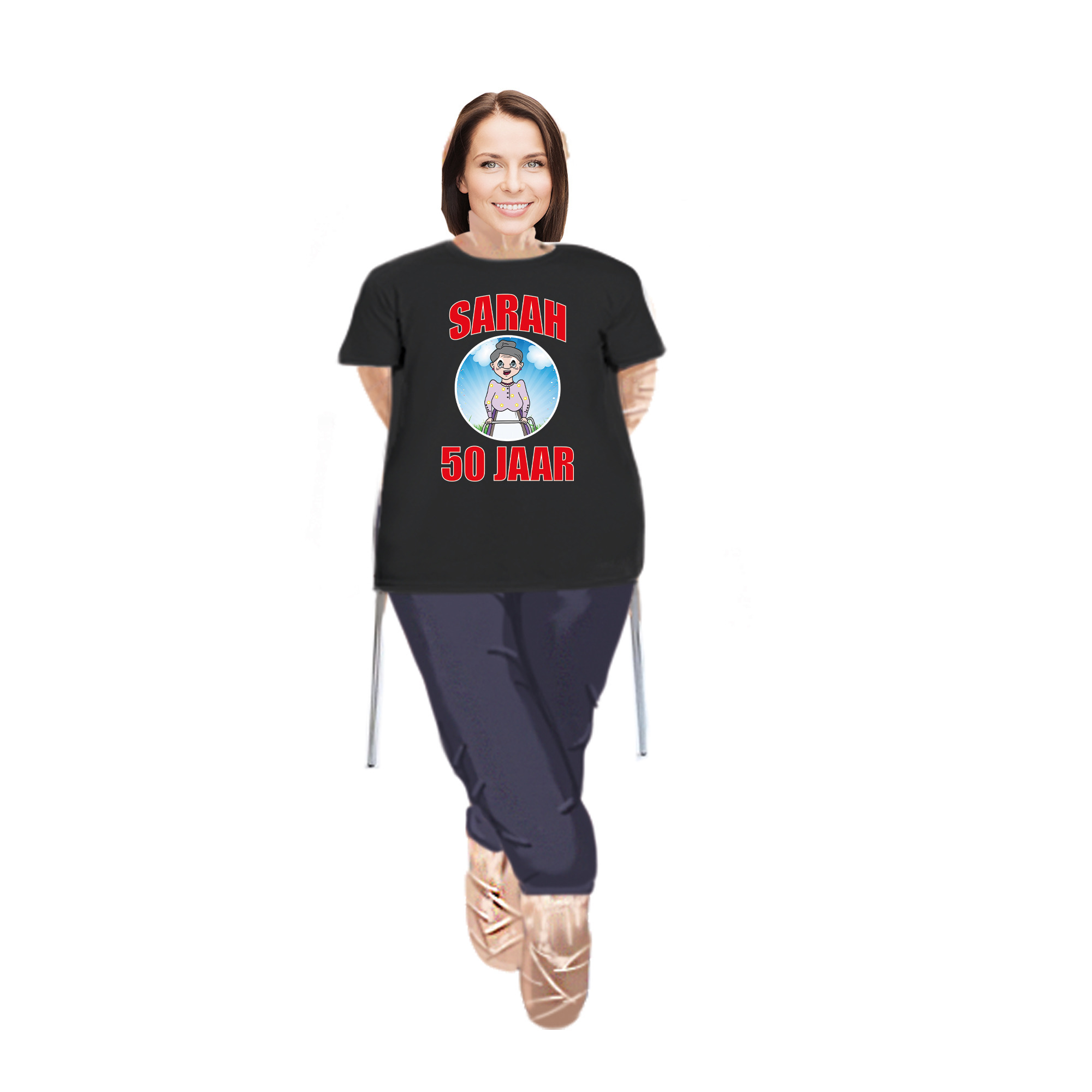 Sarah pop opvulbaar met Sarah pop shirt- kleding