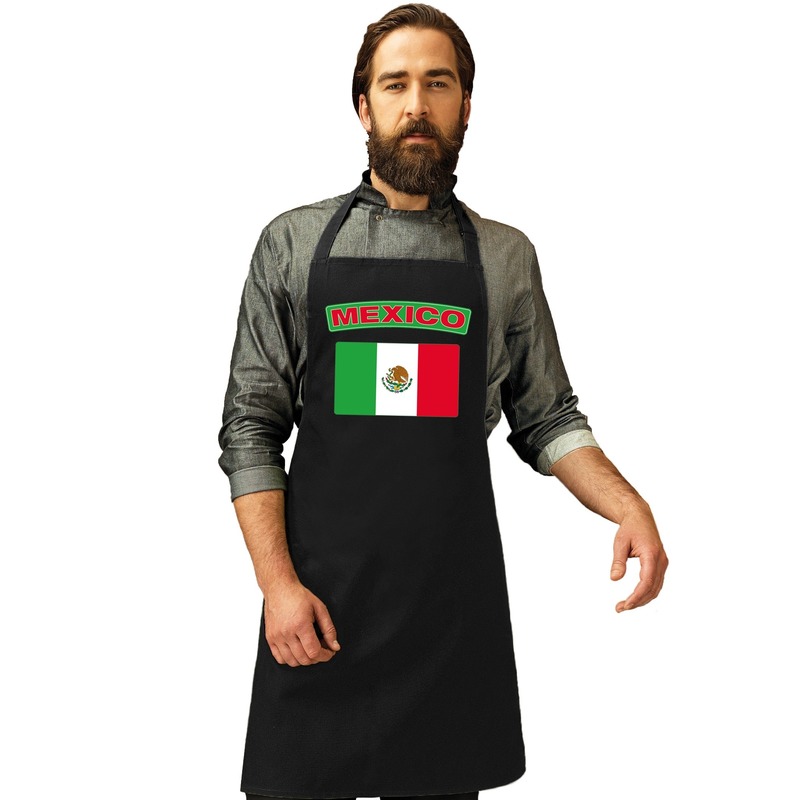 Schort Mexicaans restaurant vlag Mexico