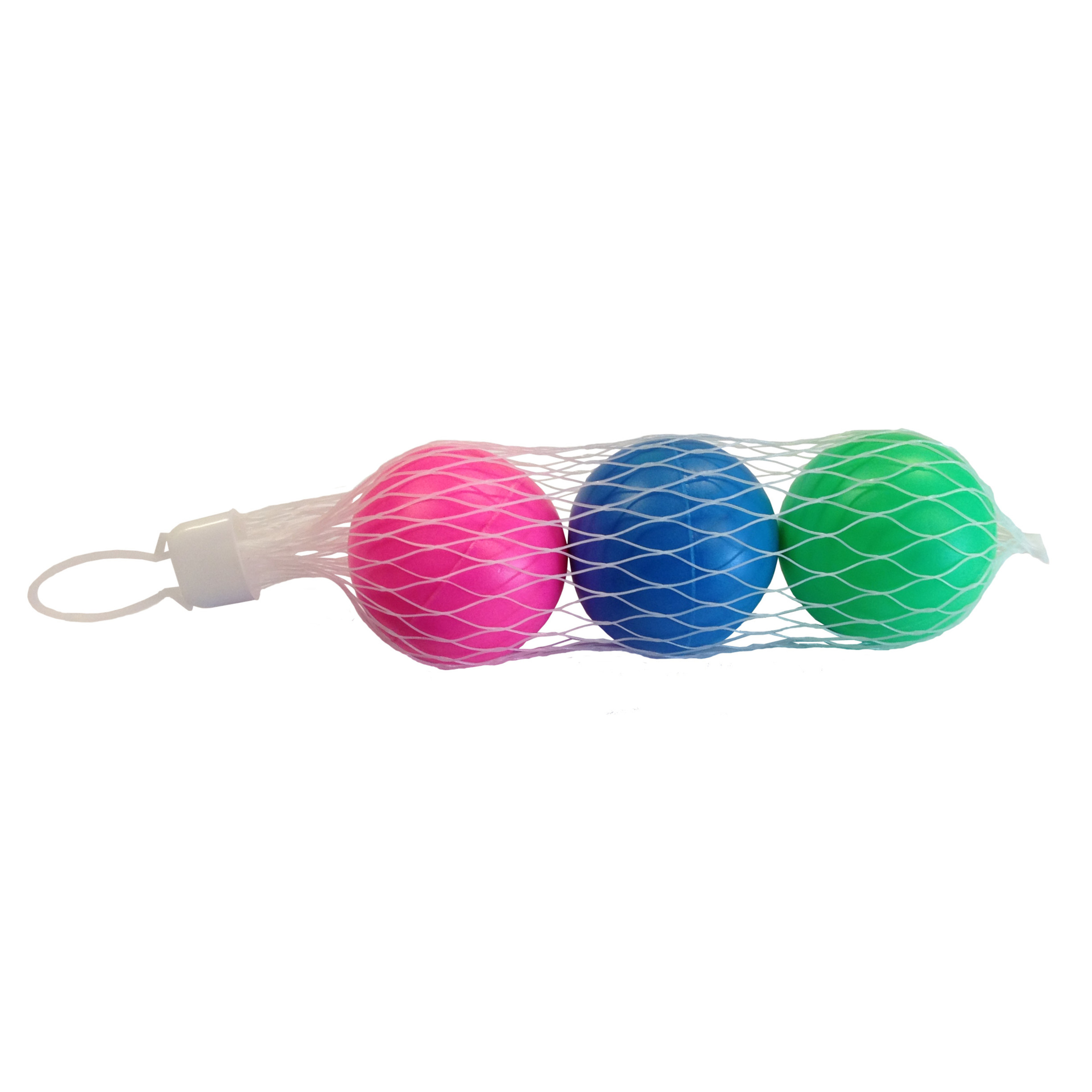Set van 3x stuks gekleurde beachball ballen 5 cm