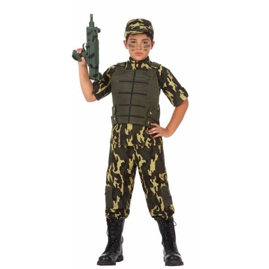 Soldaten-leger verkleedkleding voor kinderen