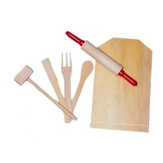Speelgoed keuken accessoires van hout