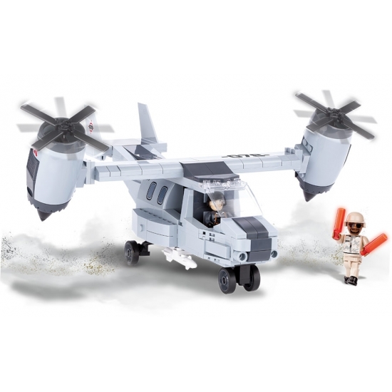 Speelgoed leger vliegtuig bouwstenen set
