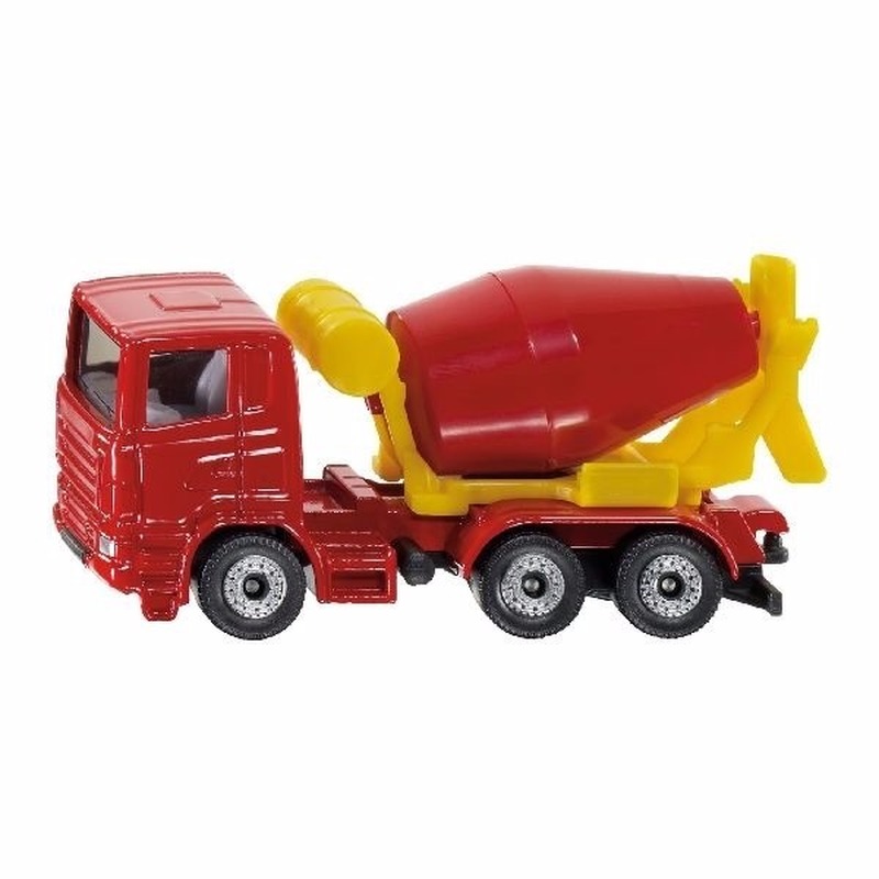 Speelgoed SIKU Cement mixer truck schaalmodel 8 cm