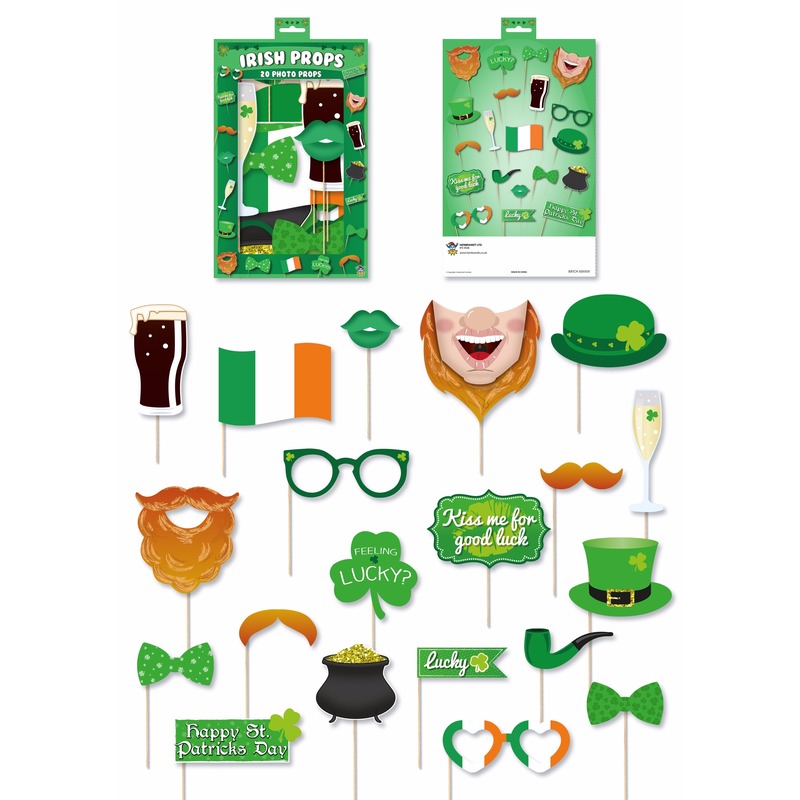 St Patrick's party foto accessoires
