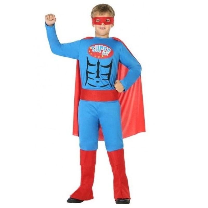 Superheld pak-verkleed kostuum voor jongens