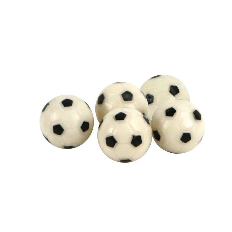 Tafelvoetbal ballen 5 stuks D3 cm