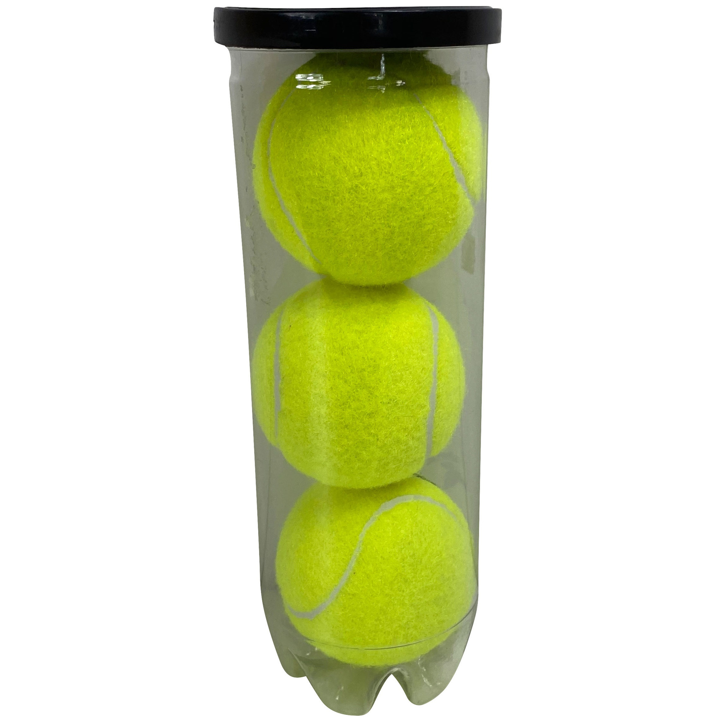 Tennisballen in koker 3x geel
