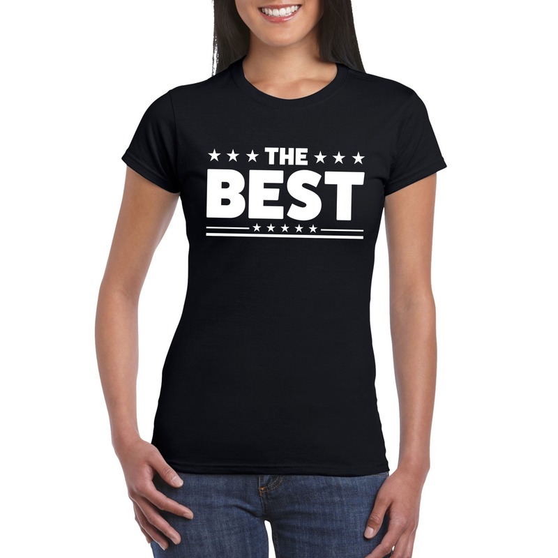The Best dames T-shirt zwart