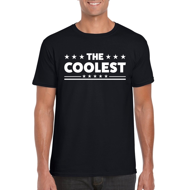 The Coolest heren T-shirt zwart