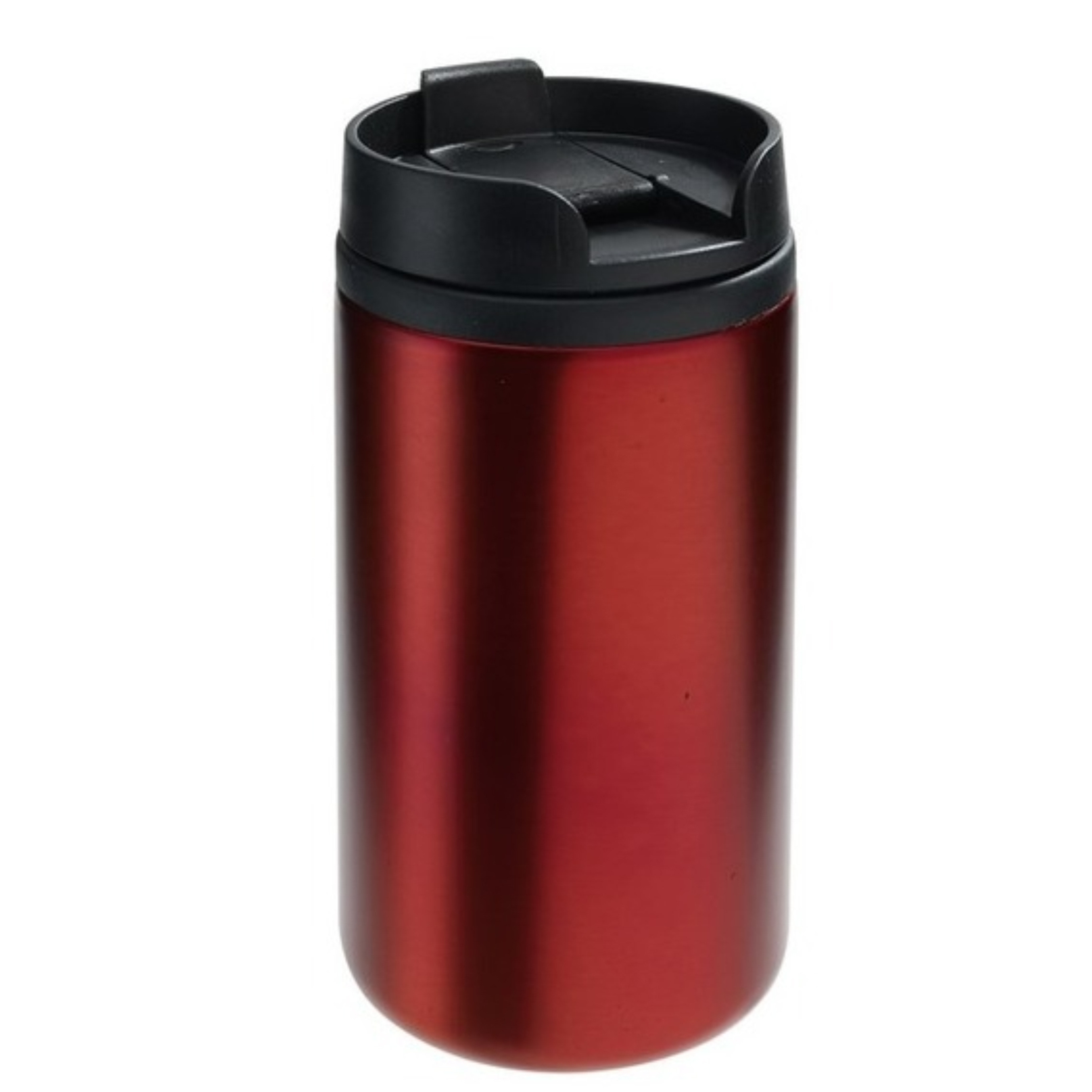 Thermosbeker-warmhoudbeker metallic rood 290 ml
