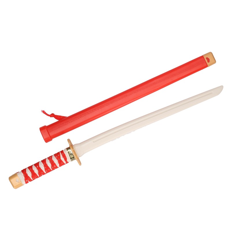 Vecht zwaarden Ninja rood